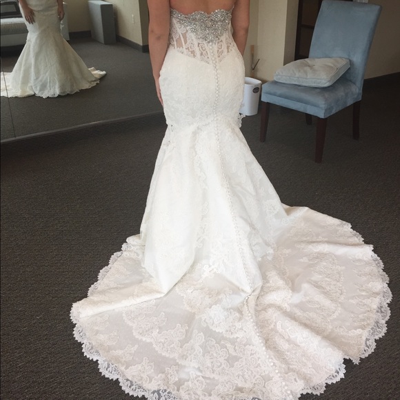 Matthew Christopher Dresses & Skirts - Matthew Christopher wedding dress size 12 - Emma